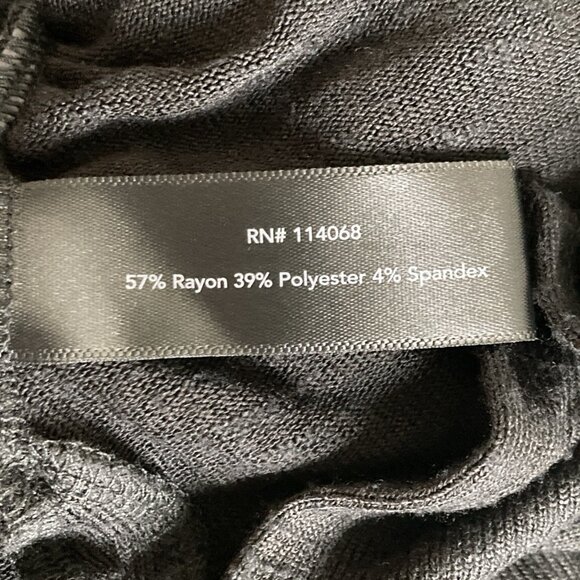 Boston Proper Funnel Cowl Neck Knit Top Long Sleeves Tunic Shirt Size Large - Picture 11 of 13